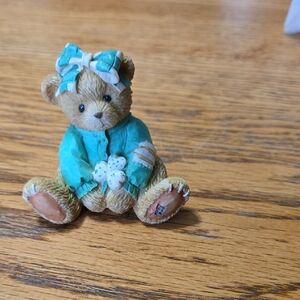 Enesco Cherished Teddies - Kathleen "Luck Found Me A Friend In You"